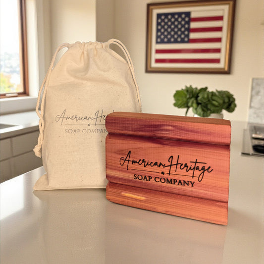 Handcrafted Eastern Red Cedar Soap Dish - Heirloom Quality