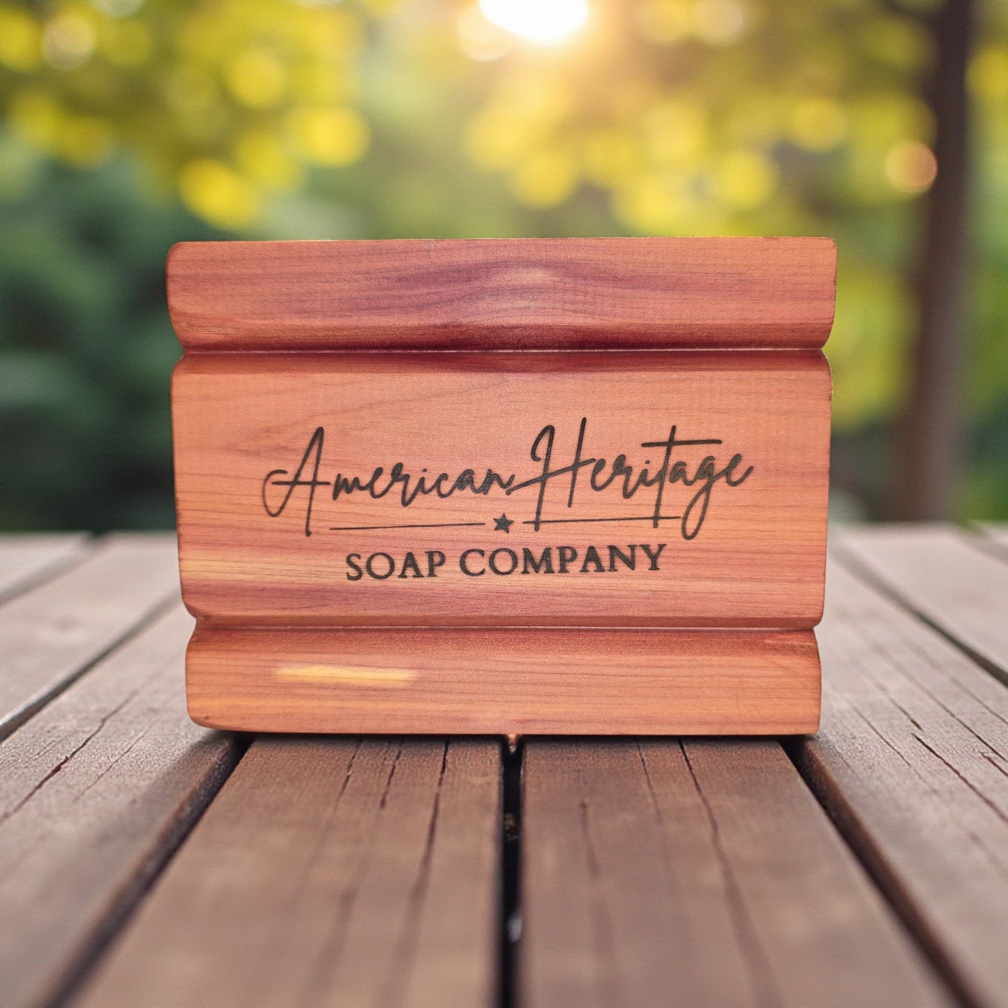 Handcrafted Eastern Red Cedar Soap Dish - Heirloom Quality