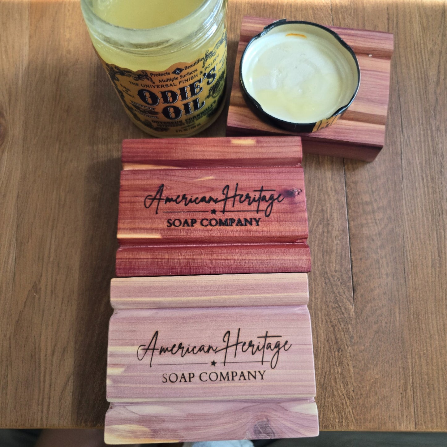 Handcrafted Eastern Red Cedar Soap Dish - Heirloom Quality